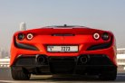 Red Ferrari F8 Tributo 2021 for rent in Dubai 4