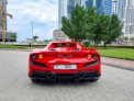 rood Ferrari F8 Eerbetoon 2022 for rent in Dubai 9