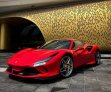 White Ferrari F8 Tributo 2022 for rent in Dubai 1