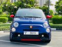 Blue Fiat Abarth 2021 for rent in Dubai 3