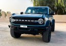 Metallic Grey Ford Bronco 2021 for rent in Dubai 1