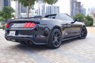 Black Ford Mustang EcoBoost Convertible V4 2019 for rent in Dubai 7