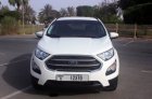 White Ford EcoSport 2019 for rent in Abu Dhabi 2