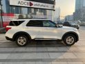 White Ford Explorer 2020 for rent in Dubai 3