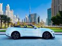 White Ford Mustang Shelby GT Kit Convertible V4 2020 for rent in Dubai 3