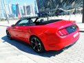 White Ford Mustang EcoBoost Convertible V4 2020 for rent in Dubai 5