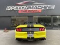 Yellow Ford Mustang GT Convertible V8 2020 for rent in Dubai 3