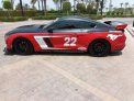 Red Ford Mustang GT Coupe V8 2019 for rent in Dubai 12