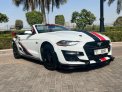 White Ford Mustang Shelby GT500 Kit Convertible V4 2019 for rent in Dubai 1