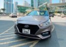 Rose goud Hyundai Accent 2020 for rent in Dubai 2