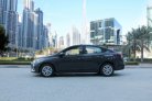 Dark Gray Hyundai Accent 2020 for rent in Dubai 2