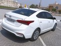 blanc Hyundai Accent 2020 for rent in Sharjah 6