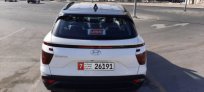 White Hyundai Creta 2022 for rent in Dubai 7