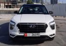 White Hyundai Creta 2022 for rent in Dubai 1