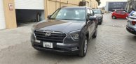 Dark Gray Hyundai Creta 2022 for rent in Dubai 1