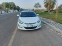 White Hyundai Elantra 2016 for rent in Dubai 3