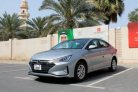 gris Hyundai Elantra 2020 for rent in Dubai 1