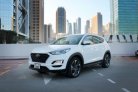 White Hyundai Tucson 2019 in Dubai 1