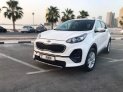 White Kia Sportage 2019 for rent in Dubai 3