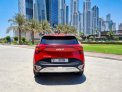 Red Kia Sportage 2023 for rent in Abu Dhabi 8
