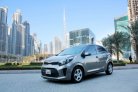 Gray Kia Picanto 2019 for rent in Dubai 1