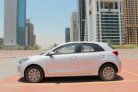 Gümüş Kia Rio Hatchback 2020 for rent in Dubai 2