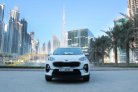 White Kia Sportage 2019 for rent in Dubai 6