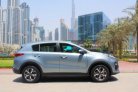 Sapphire Blue Kia Sportage 2020 for rent in Abu Dhabi 3