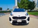 White Kia Sportage 2022 for rent in Sharjah 2
