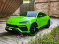Green Lamborghini Urus Pearl Capsule 2021 for rent in Dubai 1