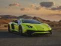 Light Green Lamborghini Aventador Coupe LP700 2018 for rent in Dubai 5