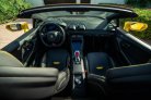 Yellow Lamborghini Huracan Evo Spyder 2022 for rent in Dubai 5