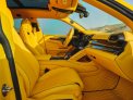 Yellow Lamborghini Urus Mansory 2021 for rent in Abu Dhabi 7
