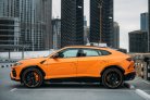 Orange Lamborghini Urus Pearl Capsule 2022 for rent in Dubai 4