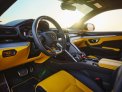 Yellow Lamborghini Urus 2020 for rent in Dubai 3