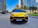 Yellow Lamborghini Urus Pearl Capsule 2022 for rent in Dubai 2