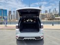 White Land Rover Range Rover Sport SVR 2020 for rent in Dubai 9