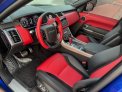 Blue Land Rover Range Rover Sport SVR 2021 for rent in Dubai 3