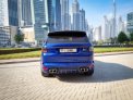 Blue Land Rover Range Rover Sport SVR 2021 for rent in Dubai 10