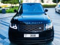 Black Land Rover Range Rover Vogue 2020 for rent in Dubai 5