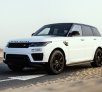 White Land Rover Range Rover Sport SE 2021 for rent in Dubai 2