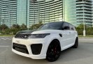 Blanco Land Rover Range Rover Sport HST 2021 for rent in Dubai 1