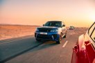 Blue Land Rover Range Rover Sport SVR 2021 for rent in Dubai 5