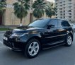 Black Land Rover Range Rover Sport Supercharged V6 2018 for rent in Dubai 3