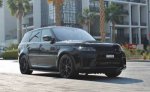 Black Land Rover Range Rover Sport SE 2021 for rent in Dubai 2