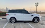 wit Landrover Range Rover Sport HSE 2022 for rent in Dubai 2