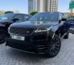 Black Land Rover Range Rover Velar 2022 for rent in Dubai 2