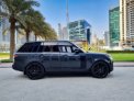 Black Land Rover Range Rover Vogue Supercharged 2019 for rent in Dubai 2
