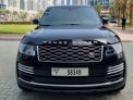 Black Land Rover Range Rover Vogue Supercharged 2020 in Dubai 2