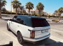 White Land Rover Range Rover Vogue Supercharged 2018 for rent in Dubai 4